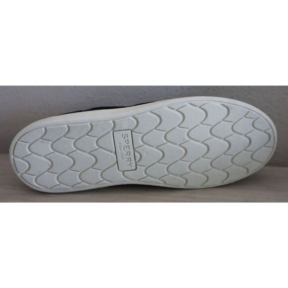 Sperry SCK166481 Girl's Sz 5M Black Salty Cozy Mid Ankle Fur Boots - Picture 8 of 11